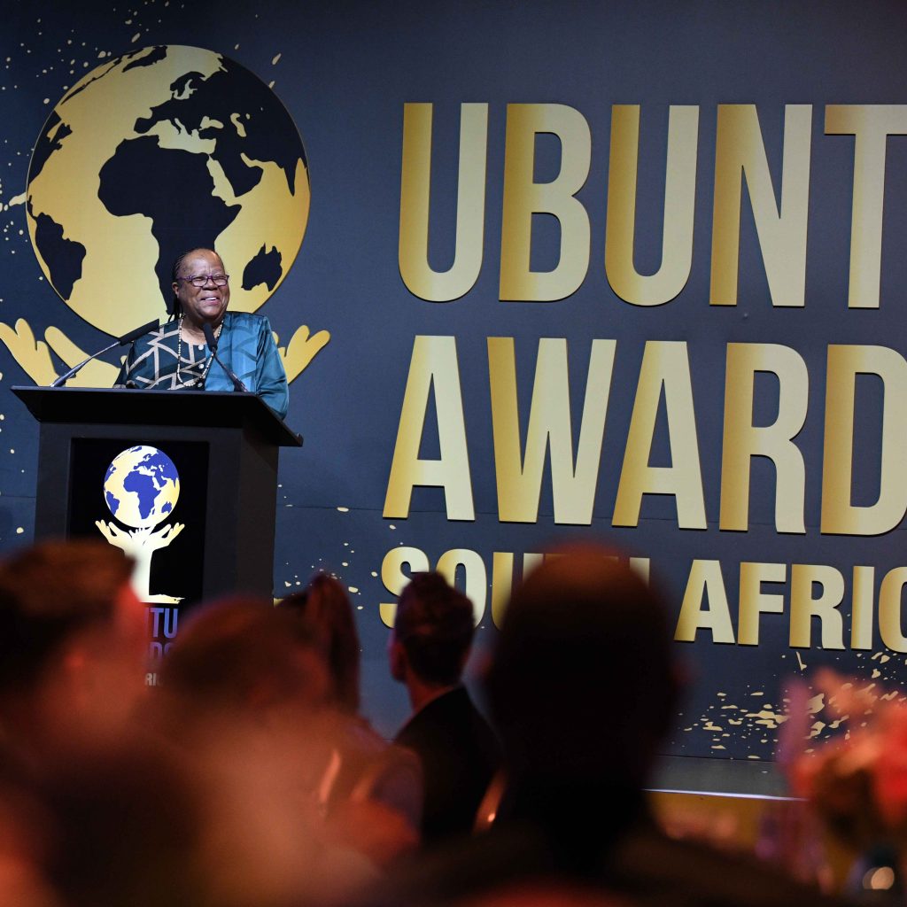 Minister Naledi Pandor delivers the keynote address at the 8th Annual Ubuntu Awards ceremony.

The awards ceremony is organised annually by the Department of International Relations and Cooperation (DIRCO) and is aimed at recognising South African industry leaders, eminent persons and ordinary South African citizens for their distinguished service and contribution to promoting South Africa’s national interests and values across the world.

Traditionally, the event takes place  after the opening of Parliament and brings together captains of industry, civil society leaders, members of the Cabinet and eminent persons, in addition to all Ambassadors and High Commissioners accredited to South Africa.

The Ubuntu Awards were launched in 2015 to celebrate South African citizens who play an active role in projecting a positive image of South Africa internationally through diligent service in their respective fields. Photos: Katlholo Maifadi/DIRCO