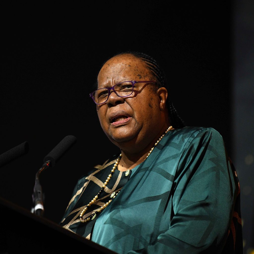 Minister Naledi Pandor delivers the keynote address at the 8th Annual Ubuntu Awards ceremony.

The awards ceremony is organised annually by the Department of International Relations and Cooperation (DIRCO) and is aimed at recognising South African industry leaders, eminent persons and ordinary South African citizens for their distinguished service and contribution to promoting South Africa’s national interests and values across the world.

Traditionally, the event takes place  after the opening of Parliament and brings together captains of industry, civil society leaders, members of the Cabinet and eminent persons, in addition to all Ambassadors and High Commissioners accredited to South Africa.

The Ubuntu Awards were launched in 2015 to celebrate South African citizens who play an active role in projecting a positive image of South Africa internationally through diligent service in their respective fields. Photos: Katlholo Maifadi/DIRCO